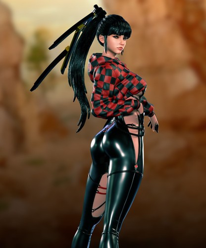 Abe3D Racer Eve 1/6 1/4 scale printed resin model unpainted DIY kit - Picture 10 of 13