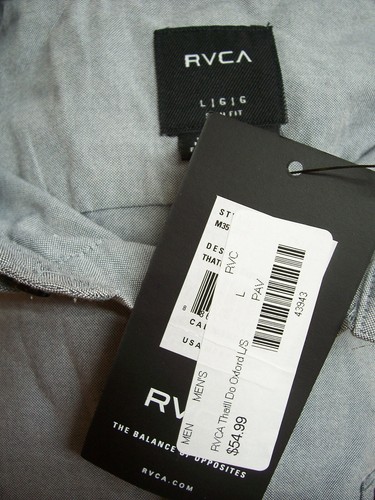 Sconti Camicia Nuova Rvca Bottoni L Nuovo Etichetta A W Con carrello 06n84qFw7