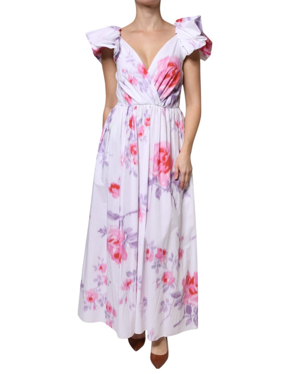 chinese dress ladies Lorenzo Black Cape & Leopard Print Maxi Dress Set (Final Sale), M / Brown