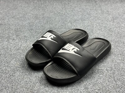Nike Slides Sandal Mens Size 6 Black White CN9675-002 Casual  display picture 1