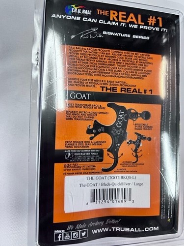 TruBall Goat Release Negro 3 Dedos Grande - Imagen 5 de 5