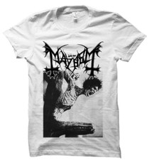 Collection Mayhem Band Gift For Fan S-2345XL White T-shirt S3880