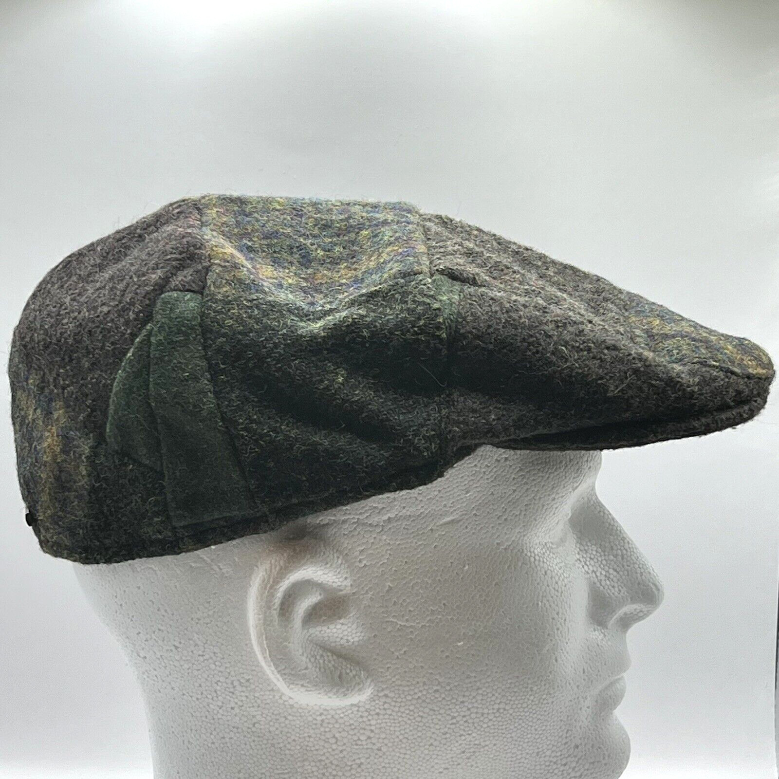 Stetson Wool Blend Patchwork Newsboy Driving Cabb… - image 2