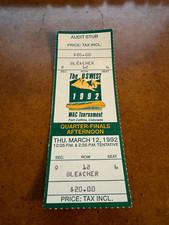 1992 WAC Men's Quarterfinals Tournament Full Basketball Ticket UTEP