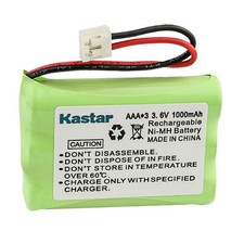 Kastar Ni-MH Battery 3.6V AAA 1050mAh Replace for Y7500 Y7520 Unitech D0612VO00