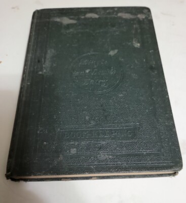 W Inglis. ''Book-keeping by Single and Double Entry'' 1881 TRUE 1ST EDITION RARE