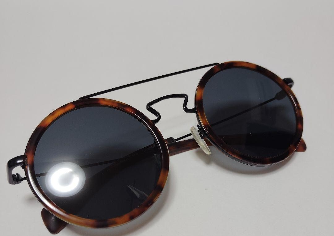 Yohji Yamamoto ヨウジヤマモト YY5010 002 サングラス Sunglasses Yohji Yamamoto YY5010 Matt Mirrored Sun Lenses