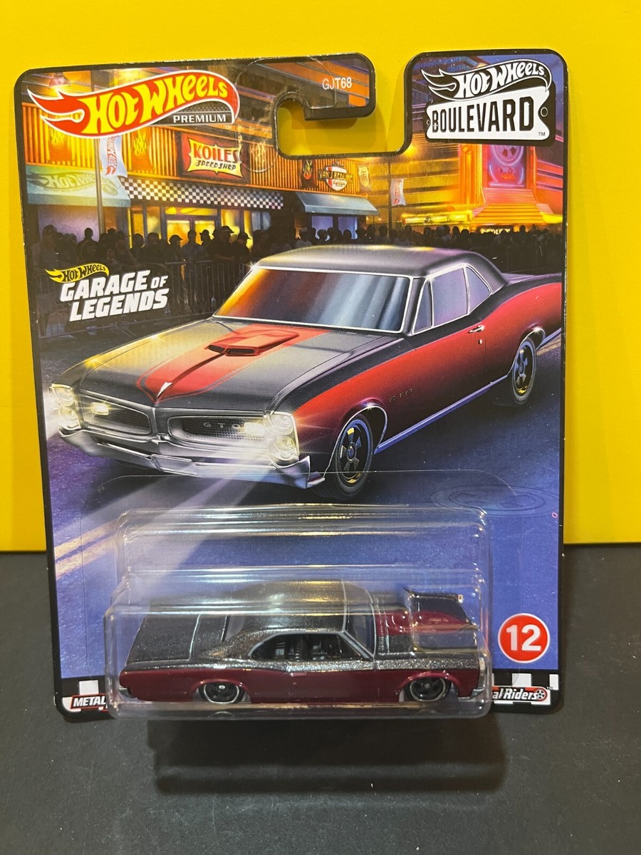 1/64 HOT WHEELS BOULEVARD REAL RIDERS PREIMUIM #12 1966 PONTIAC