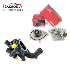 RACEORLY Engine Water Pump & Thermostat & Gasket For BMW Mini Cooper 1.6L