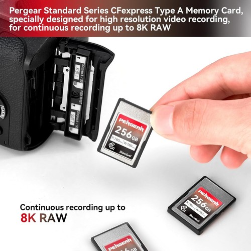 Pergear CFexpress Type A 512GB Memory Card (Standard)Up to 780MB/s Read Speed - Picture 5 of 7