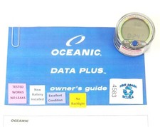 Oceanic Data Plus Air & Nitrox Puck Tauchcomputer + Handbuch #4583