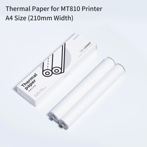 HPRT MT810 2PCS A4 Thermal Paper Roll for MT810 Thermal Printer BPA-free 10 W9B7 - Picture 3 of 7