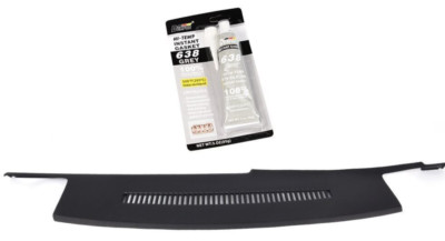 Black Molded Dash Cover Cap Overlay for 1988-94 Chevy GMC C1500 K1500 K2500