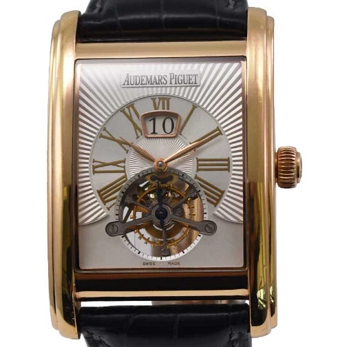 Audemars Piguet — AUDEMARS PIGUET  -  Edward Piguet Tourbillon with Large Date in Rose Gold