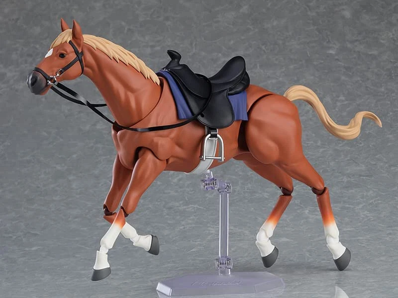 Max Factory figma Horse ver. 2 (Light Chestnut) Action Figure w/ Tracking NEW - Image 3 of 4