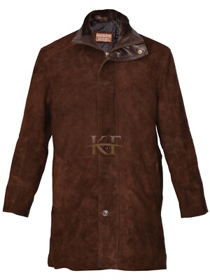 Overland Coats Longmire Sheepskin Coat Walt Longmire Sheriff Suede