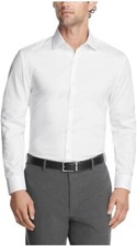 Kenneth Cole Reaction Men's Dress Shirt Slim Fit Techni-Cole Stretch, XL