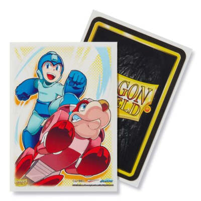 Dragon Shield - Standard - Classic - Mega Man & ; Rush 100 Pcs