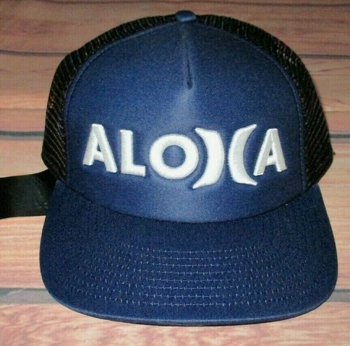 MENS HURLEY HAWAII ALOHA BLUE SNAPBACK 