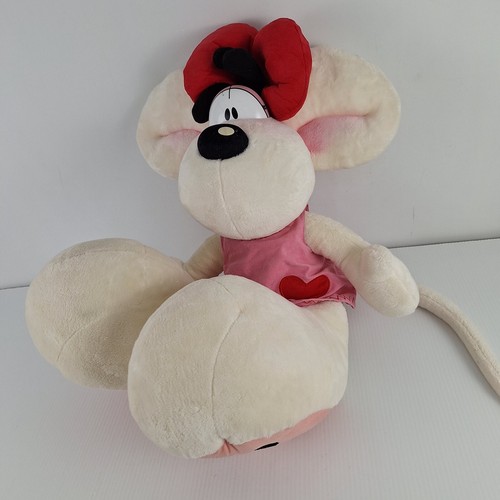 Depeche Diddlina Mouse Rare " Knuddel Edition Goletz Cartoon Plush Vtg Rare 40cm - Picture 3 of 18