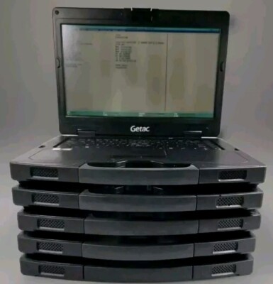 LOT 5 GETAC S410 Rugged Toughbook Touchscreen i7-6500U 2.50GHz NO SSD 8GB RAM 