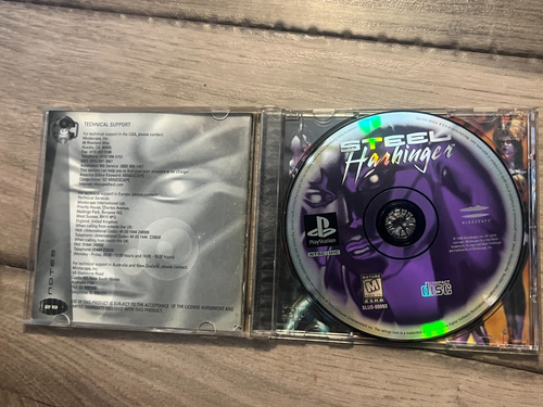 Steel Harbinger (Sony PlayStation 1, 1996) CIB - Picture 2 of 4