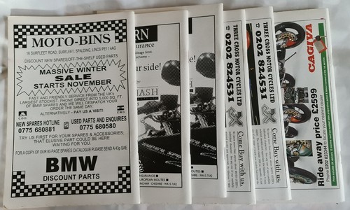 6 x VINTAGE UBG USED BIKE GUIDE MAGAZINES 1994 CLASSIC MOTOR BIKE - Picture 4 of 4