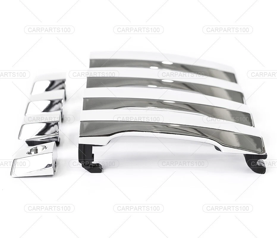 Juego de 4 manijas de puerta exterior cromadas delanteras y traseras para Nissan Titan 2004-2018 Foto 4 de 4