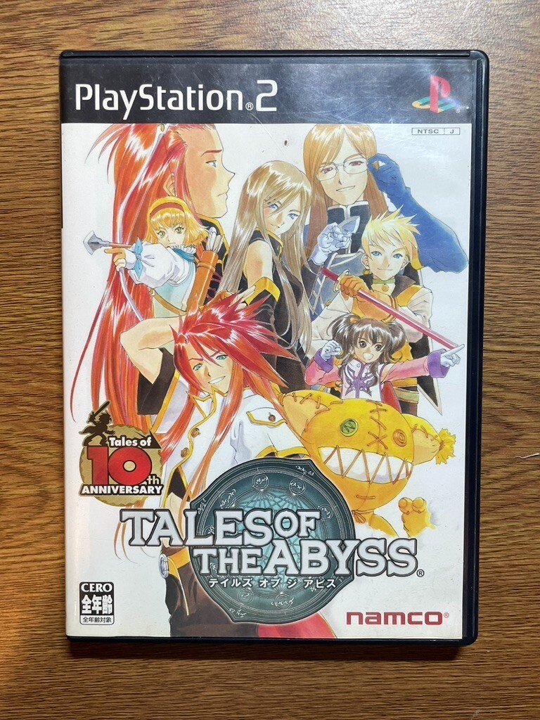 Tales of the Abyss ToA PS2 Sony PlayStation 2 Namco Japan NTSC-J