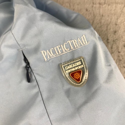 Pacific Trail Jacket Womens Small Blue Fleece Lined Full Zip Cascades Winter Ski - Picture 3 of 9