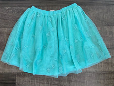NWOT Hanna Andersson Disney Little Mermaid Mint Tulle Skirt: Size 10, 140cm