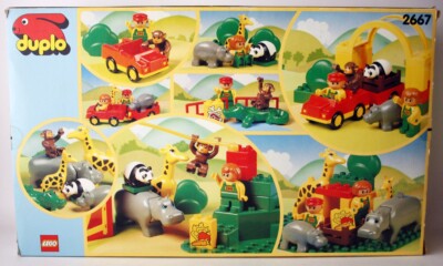 VERY RARE VINTAGE 1995 LEGO DUPLO 2667 ZOO ANIMAL PARK PLAYSET NEW VERY RARE VINTAGE 1995 LEGO DUPLO 2667 ZOO ANIMAL PARK PLAYSET NEW
