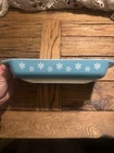 Vintage Pyrex Snowflake Turquoise Space Saver Dish 548-B1 1-1/4 Qt – Very  Nice!