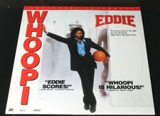 Eddie Home Laserdisc LD Letterbox Edition Whoopi Goldberg Basketball Movie