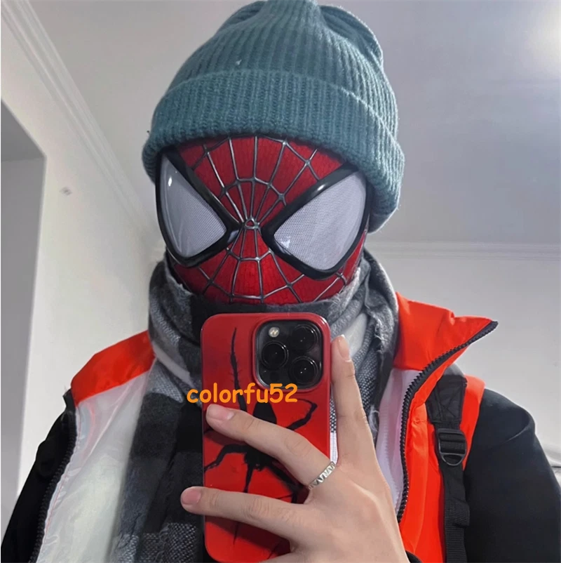 The Amazing Spider-man 2 Peter Parker Cosplay Mask Halloween 3D Print Headgear - Image 2 of 4
