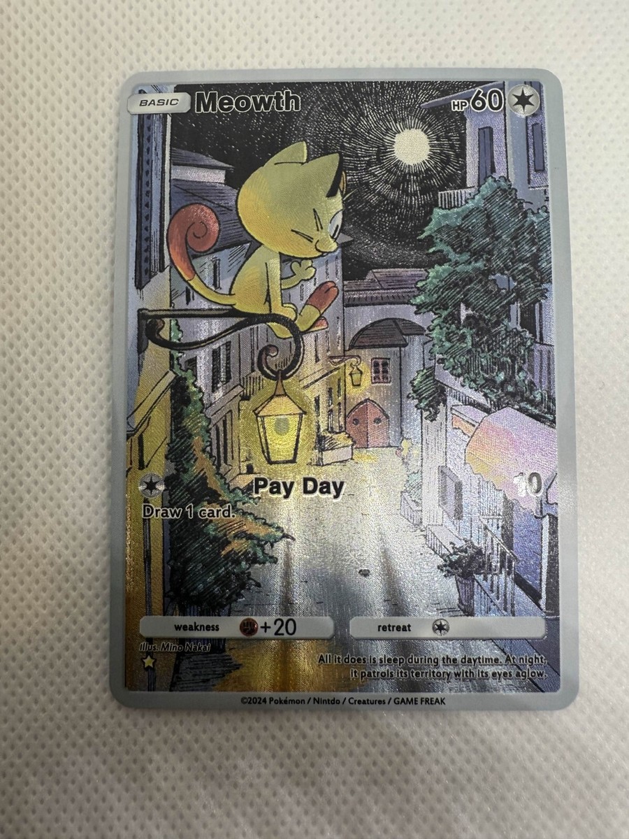 Custom Pocket TCG Meowth 246/226 Illustration Rare | eBay Custom Pocket TCG Meowth 246/226 Illustration Rare | eBay