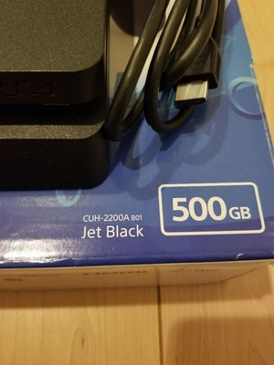 Sony Ps4Consolehdd500Gb Jet Black Cuh-2200A 1406439 for sale 