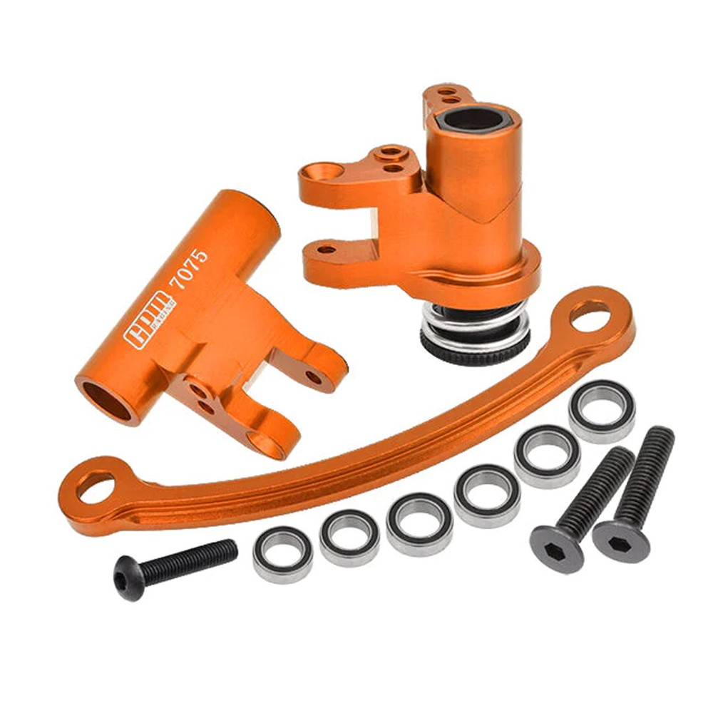 NEW GPM Steering Bellcrank Set Orange for Losi 1:10 Lasernut FREE US SHIP