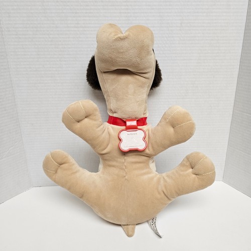 Hasbro 2022 Pound Puppy Dog Plush Stuffed Animal 16" - Tan and Brown - Picture 7 of 8