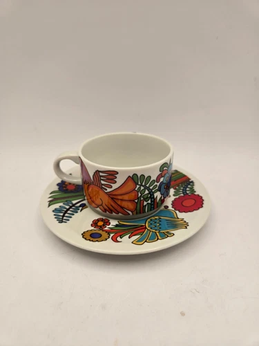 VILLEROY  & BOCH ACAPULCO  DEMI TASSE CUP AND SAUCER