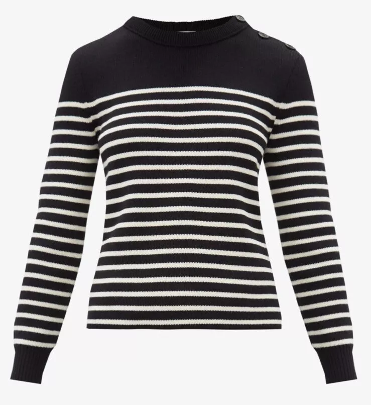 Saint laurent shop striped sweater