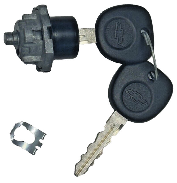 Chevrolet Astro Van 96-05 OEM Barn Doors Lock Key Cylinder 2 Bow-Tie Logo Keys