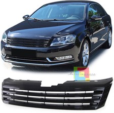 VW Passat 3C B7 2010-2014 Gitter Vorne Schwarz Ohne Logo Verkleidung Rline