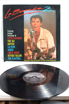 LP-LA BAMBA 2-SOUNDTRACK-1988-MADE IN HOLLAND-LONDON AMERICAN R-Ma.gereinigt Top