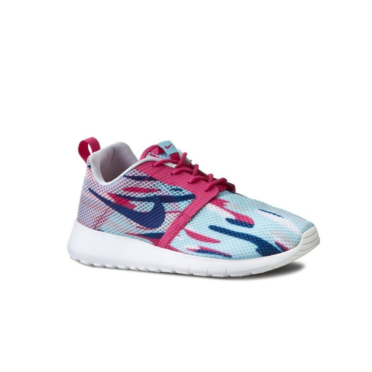 Nike Roshe One Flight Weight (GS) Kids Blue/Pink Trainers UK