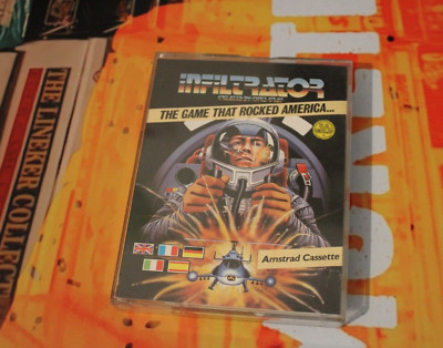Infiltrator (US Gold 1986) Amstrad CPC (Tape, Manual, Box) working 8-bit CIB
