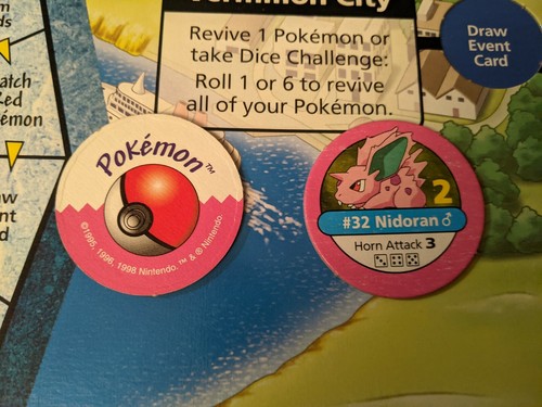 1999 Pokemon Master trainer Board Game Replacement Parts U PICK POG Card Token - Picture 88 of 215