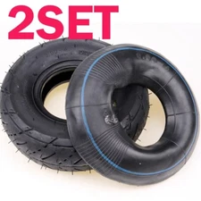 2pc 3.00-4 Tire Tube Combo 10x3 260x85 for Scooter Go Kart ATV Quad