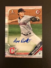 ALEX ROYALTY 2019 Bowman R/C Auto #PA-AR, Indians, Guardians