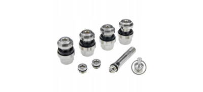 Screw Valve Stems For Alloy Wheels Hidden Silver